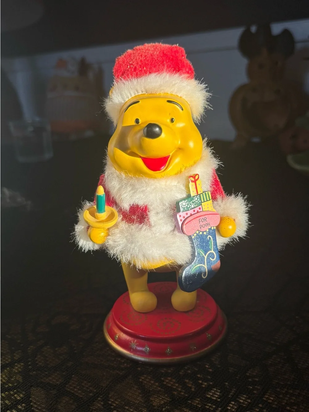 Vintage Winnie the Pooh nutcracker